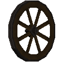 Dark Large Wheel with Rubber (Dark Large Wheel with Rubber)