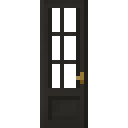 Black 6Glasses Tall Door (Black 6Glasses Tall Door)