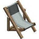 Light Blue Stripe Beach Chair (Light Blue Stripe Beach Chair)