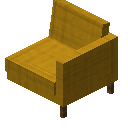 沙发（右，黄色） (Couch Right Yellow)