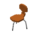 蚁椅（橙色） (Ant Chair Orange)