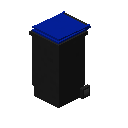 垃圾桶（蓝色） (Trash Bin Blue)