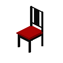 博尔杰椅（黑色，红色） (Borje Chair Black Red)