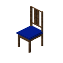 博尔杰椅（中色，深蓝色） (Borje Chair Medium Dark Blue)