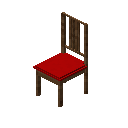 博尔杰椅（中色，红色） (Borje Chair Medium Red)