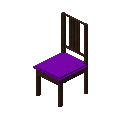博尔杰椅（深色，紫色） (Borje Chair Dark Purple)