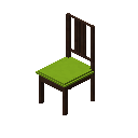 博尔杰椅（深色，黄绿色） (Borje Chair Dark Lime)