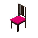 博尔杰椅（深色，紫红色） (Borje Chair Dark Fuchsia)
