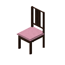 博尔杰椅（深色，粉红色） (Borje Chair Dark Pink)