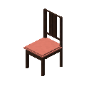 博尔杰椅（深色，珊瑚色） (Borje Chair Dark Coral)