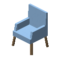 工业椅子（淡蓝色） (Industrial Chair Light Blue)