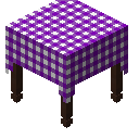 餐桌 1（紫色） (Restaurant Table 1 Purple)