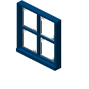 窗户 2（蓝色） (Window 2 Blue)