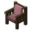 原木椅子（粉红色） (Log Chair Pink)