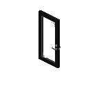 门 2（左，黑色） (Door 2 Left Black)