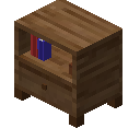 床边书架（中色木材） (Bedside Shelf Medium Wood)