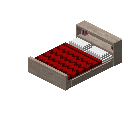存储床（沙滩色，红色） (Storage Bed Beach Red)