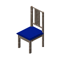 博尔杰椅（沙滩色，深蓝色） (Borje Chair Beach Dark Blue)