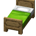 Lime Oak Fancy Bed (Lime Oak Fancy Bed)