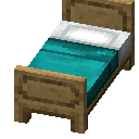 Cyan Oak Fancy Bed (Cyan Oak Fancy Bed)