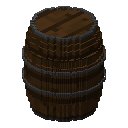 Dark Oak Large Barrel (Dark Oak Large Barrel)