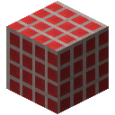 红棕方格陶瓷瓦砖 (Red-Brown Chequered Ceramic Tile)