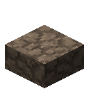 棕色石灰岩圆石台阶 (Brown Limestone Cobblestone Slab)