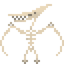 玩具翼龙新鲜骨架 (Ludodactylus Fresh Skeleton)