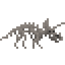 三角龙化石骨架 (Triceratops Fossilized Skeleton)
