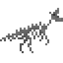 赖氏龙化石骨架 (Lambeosaurus Fossilized Skeleton)