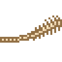 新鲜的甲龙尾椎骨 (Fresh Ankylosaurus Tail Vertebrae)