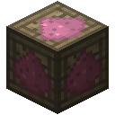 粉色氟石粉板条箱 (Crate of Pink Fluorite Dust)