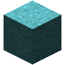 蓝色氟石粉块 (Block of Blue Fluorite Dust)