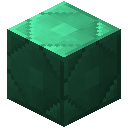 绿色东陵石块 (Block of Green Aventurine)