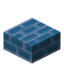 Colored Brick Dark Aqua Blue Slab (Colored Brick Dark Aqua Blue Slab)