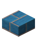 Stone Brick Dark Aqua Blue Slab (Stone Brick Dark Aqua Blue Slab)
