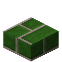 Stone Brick Deep Lush Green Slab (Stone Brick Deep Lush Green Slab)