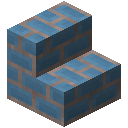 Brick Aqua Blue Stairs (Brick Aqua Blue Stairs)