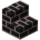 Brick Gray Black Stairs (Brick Gray Black Stairs)