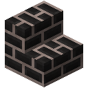Brick Warm Black Gray Stairs (Brick Warm Black Gray Stairs)