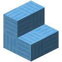Checkered Wool Light Sky Blue Stairs (Checkered Wool Light Sky Blue Stairs)