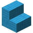 Checkered Wool Sky Blue Stairs (Checkered Wool Sky Blue Stairs)