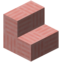 Checkered Wool Light Salmon Red Stairs (Checkered Wool Light Salmon Red Stairs)