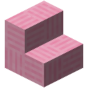 Checkered Wool Light Cool Pink Stairs (Checkered Wool Light Cool Pink Stairs)