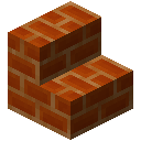 Colored Brick Terracotta Red Stairs (Colored Brick Terracotta Red Stairs)
