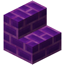 Colored Brick Violet Stairs (Colored Brick Violet Stairs)