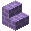 Colored Brick Light Violet Stairs (Colored Brick Light Violet Stairs)