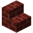 Colored Brick Blood Red Stairs (Colored Brick Blood Red Stairs)