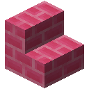 Colored Brick Pink Stairs (Colored Brick Pink Stairs)