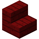 Wood Plank Blood Red Stairs (Wood Plank Blood Red Stairs)